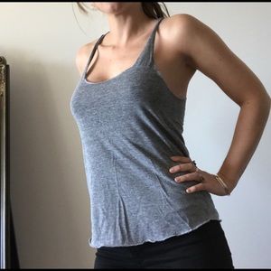 American Apparel Triblend Grey Tank Top Size M